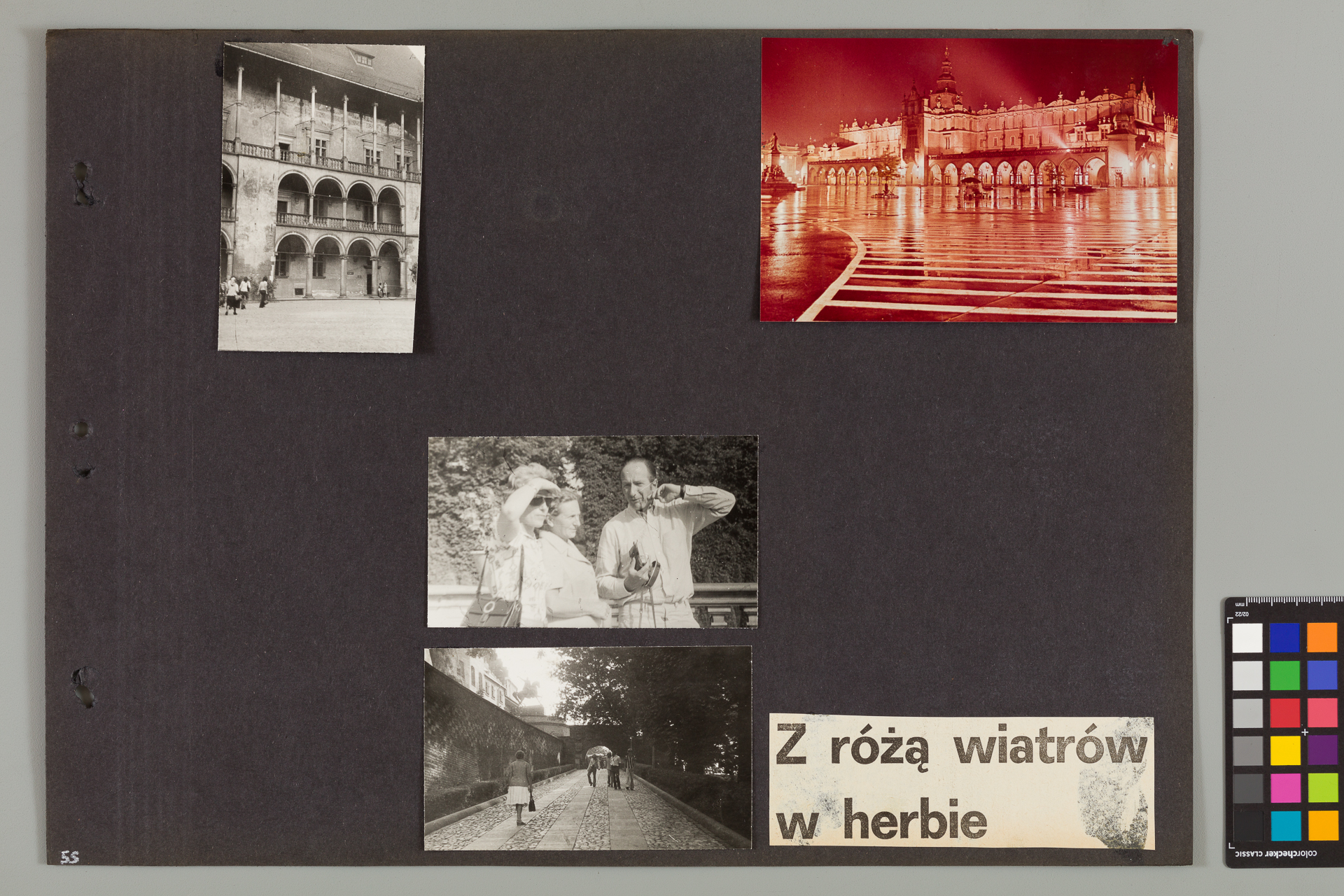 Strona z albumu Wejchertów
