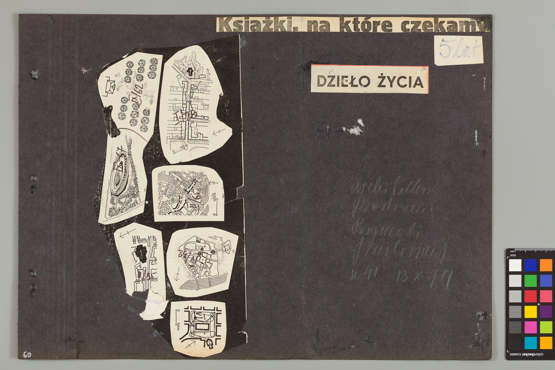 Strona z albumu Wejchertów