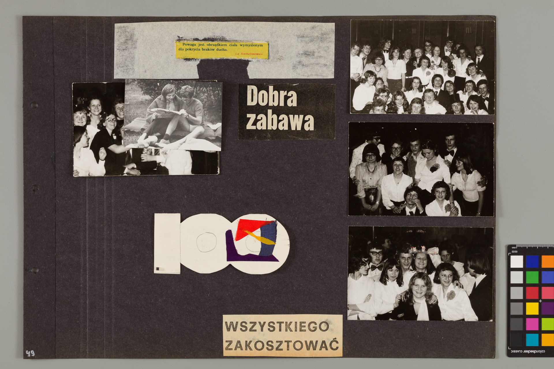 Strona z albumu Wejchertów