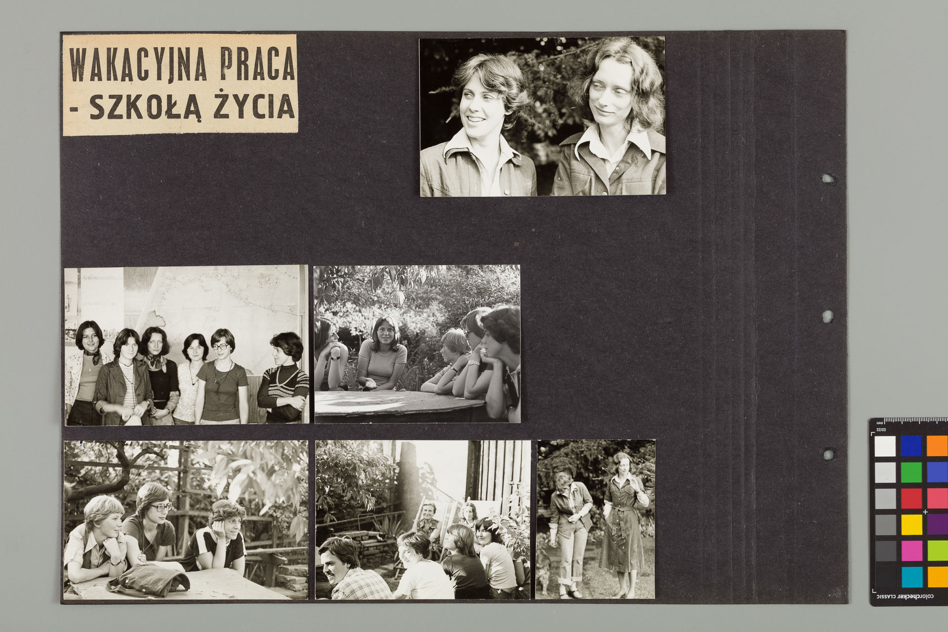 Strona z albumu Wejchertów