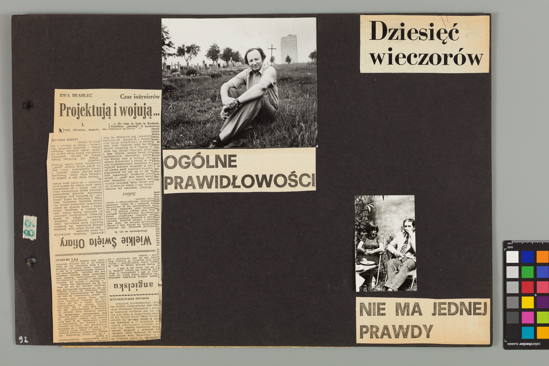 Strona z albumu Wejchertów