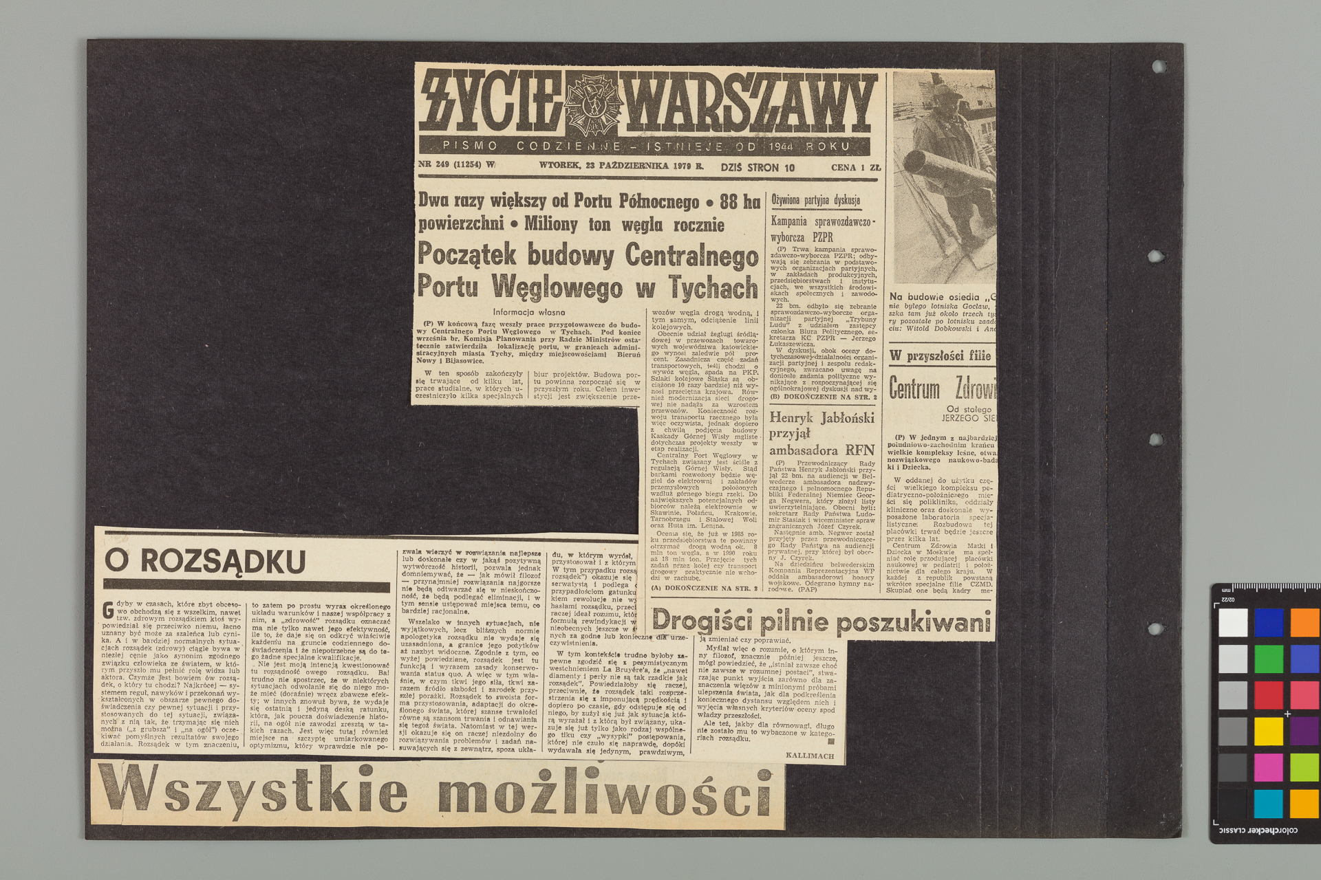 Strona z albumu Wejchertów