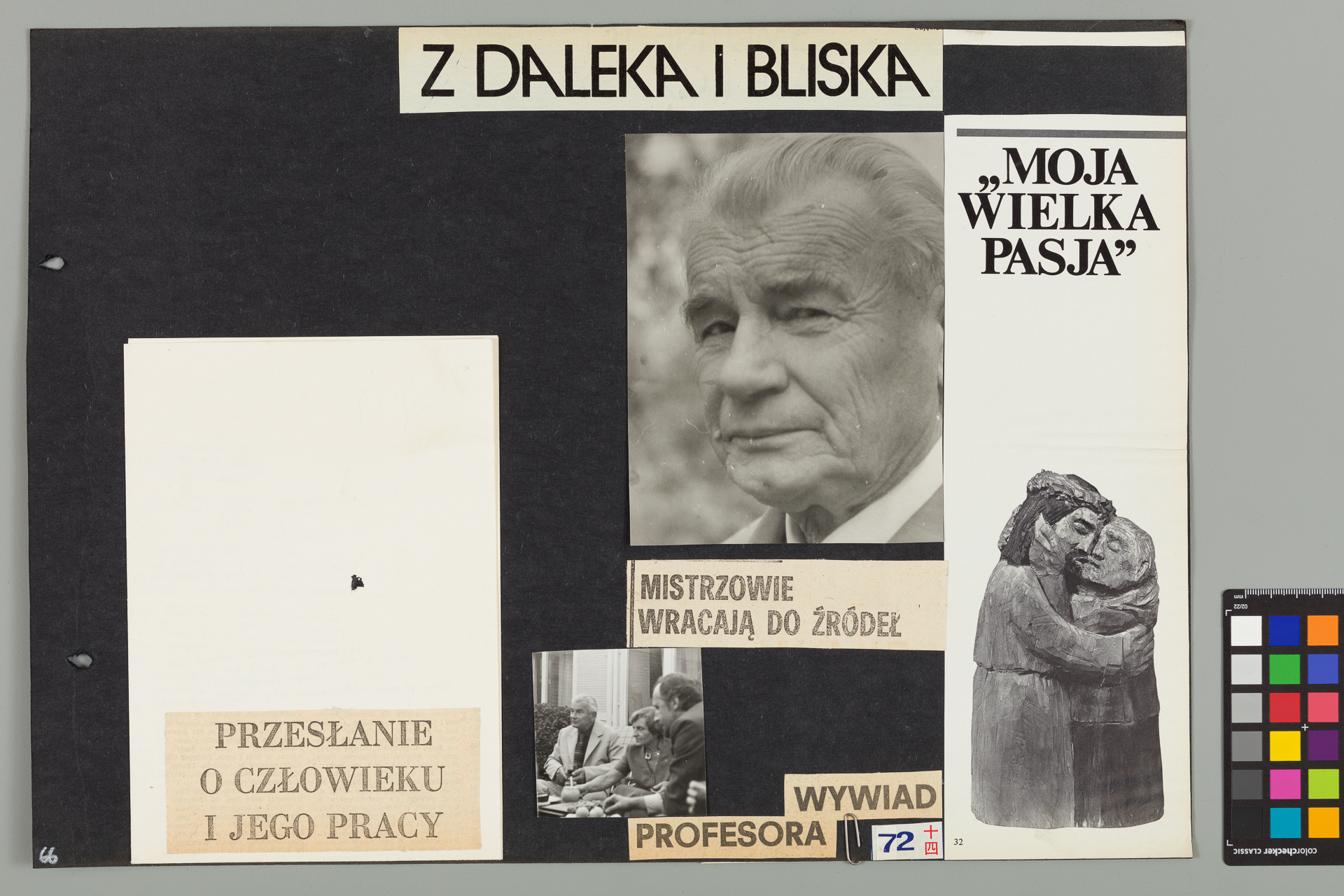 Strona z albumu Wejchertów