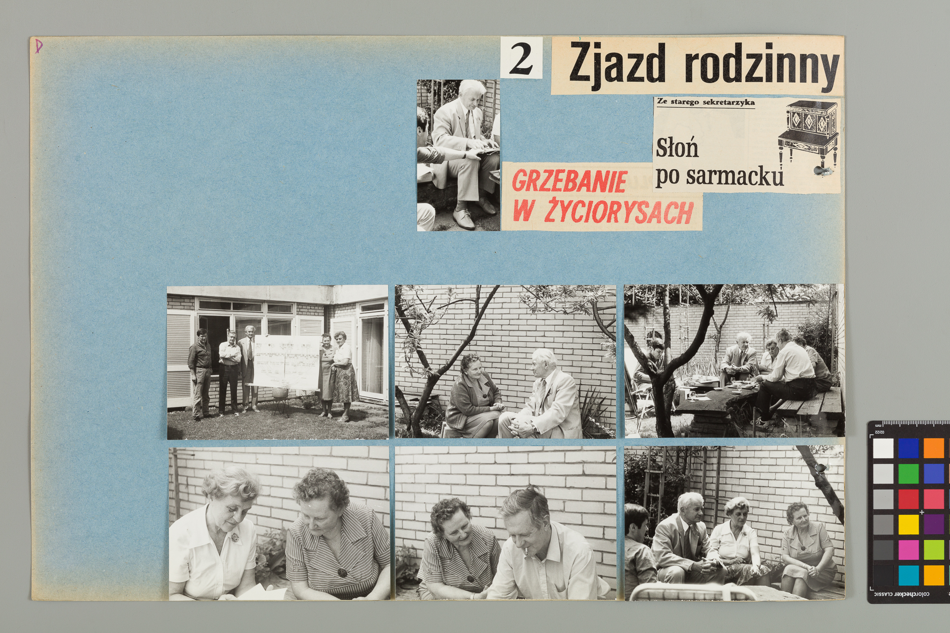 Strona z albumu Wejchertów