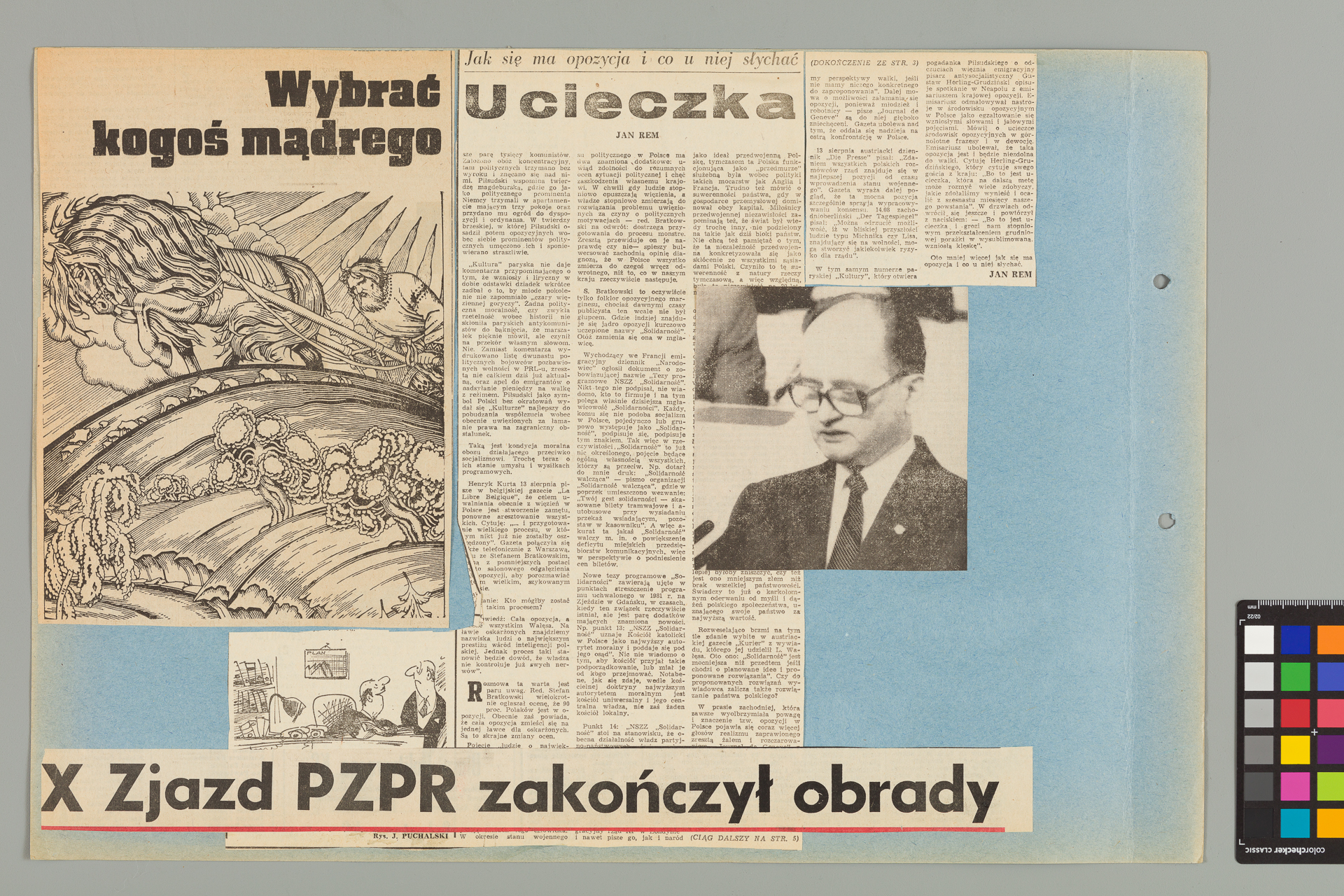 Strona z albumu Wejchertów