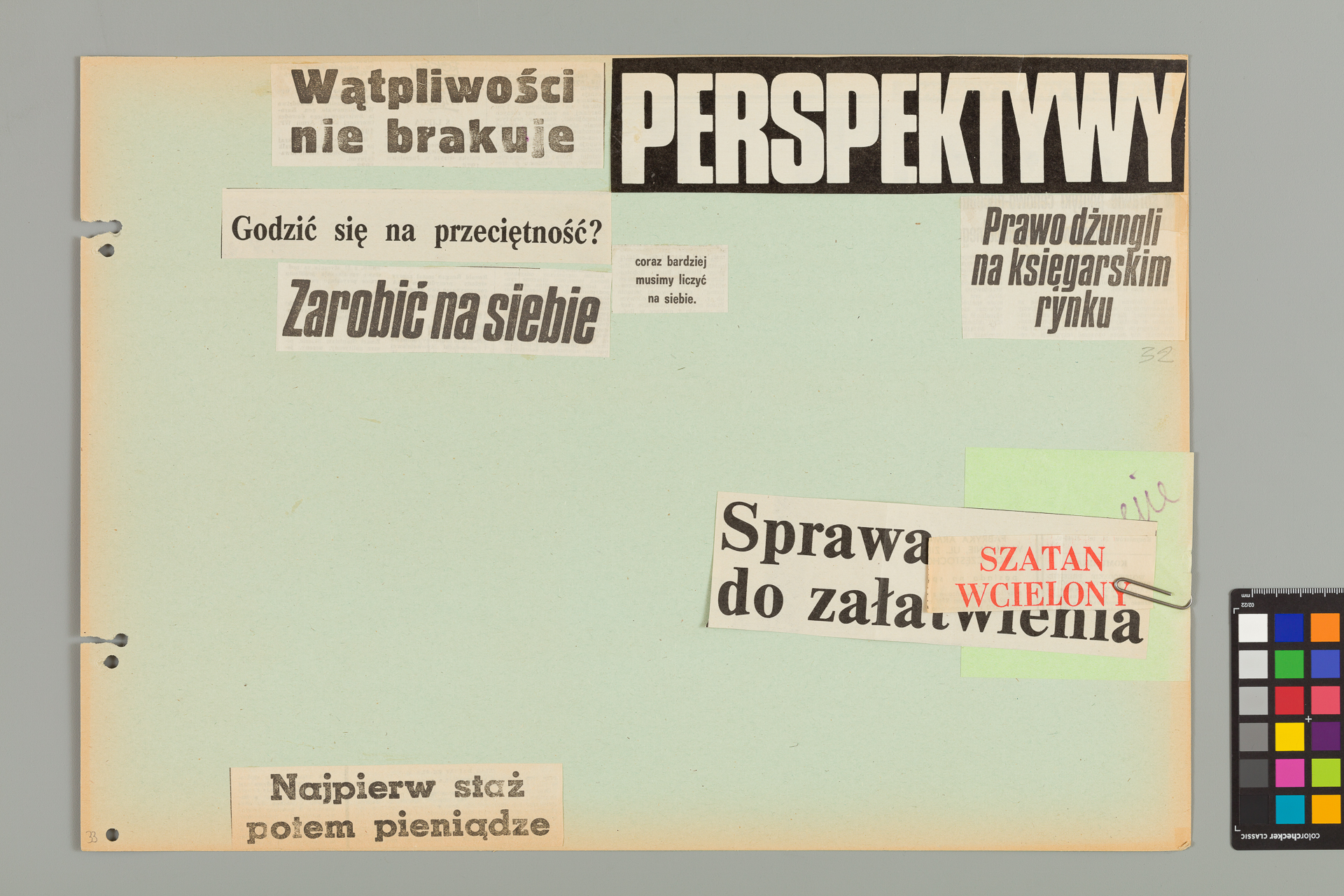 Strona z albumu Wejchertów
