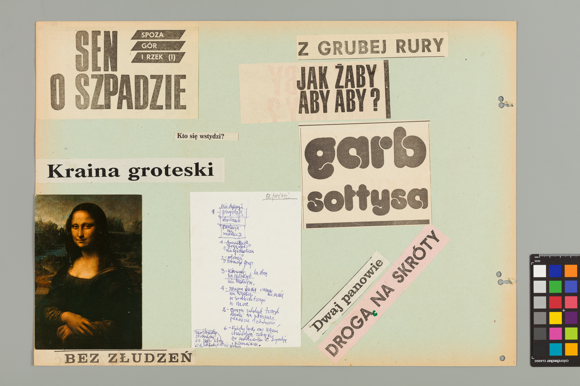 Strona z albumu Wejchertów