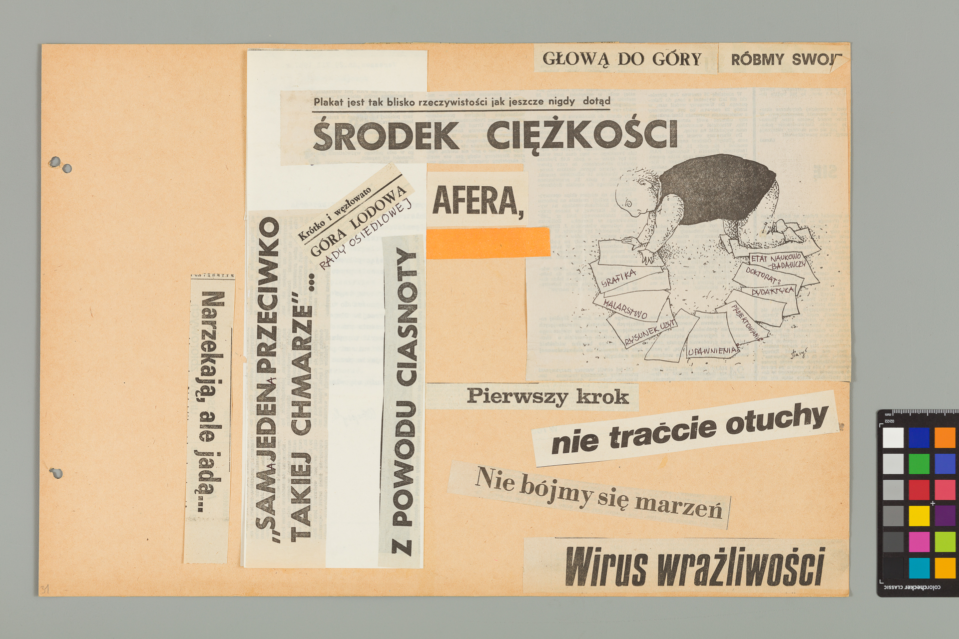 Strona z albumu Wejchertów