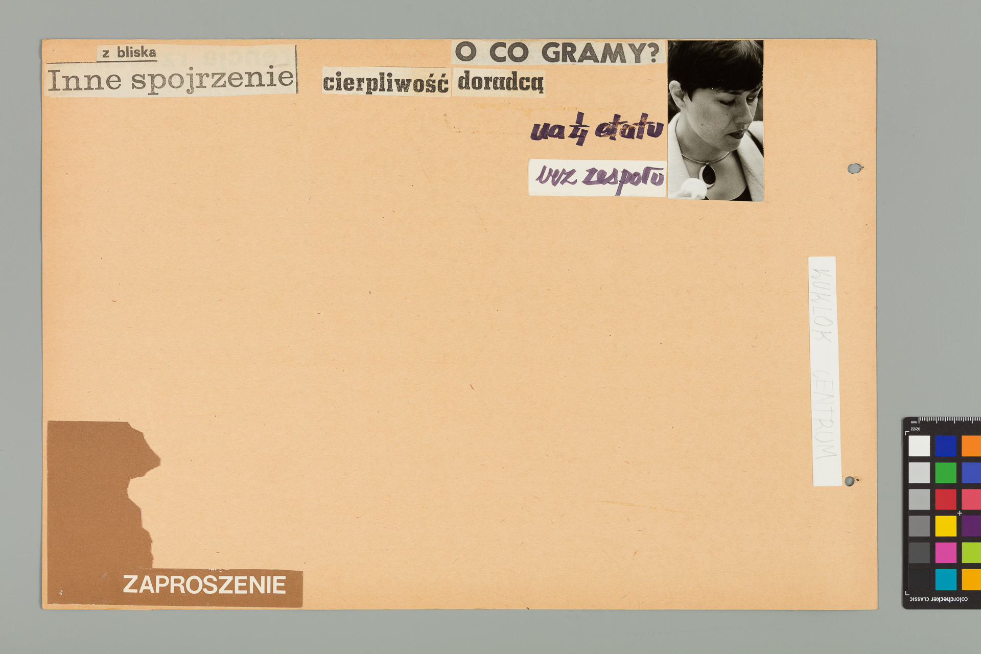 Strona z albumu Wejchertów