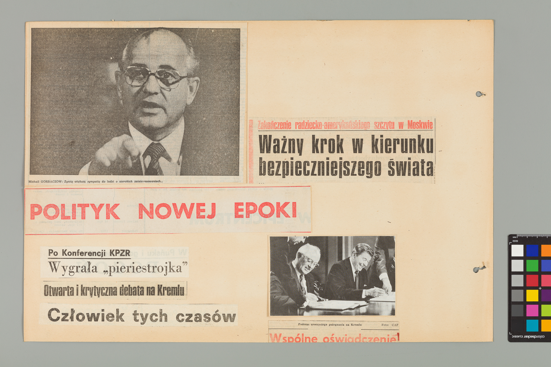 Strona z albumu Wejchertów