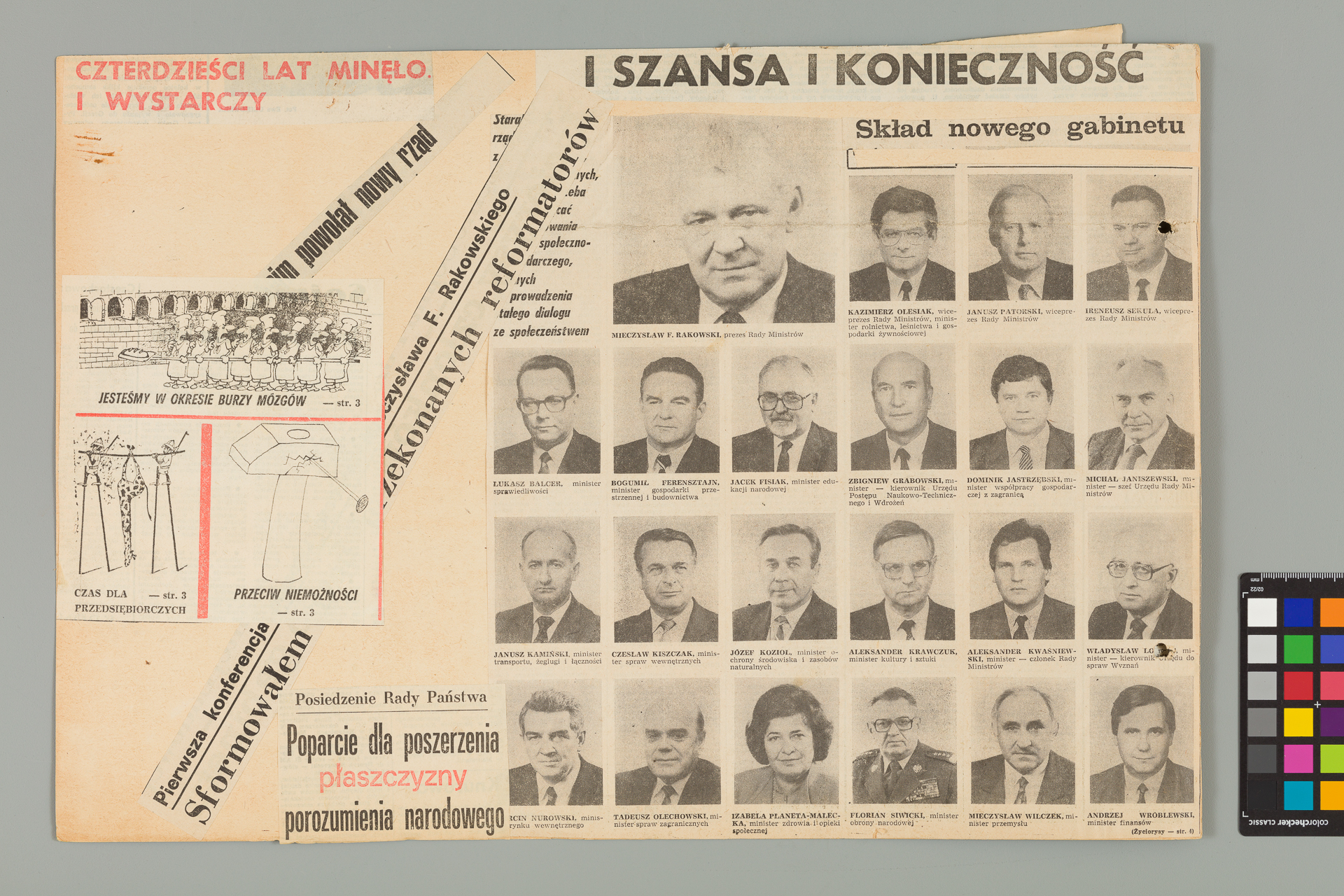 Strona z albumu Wejchertów