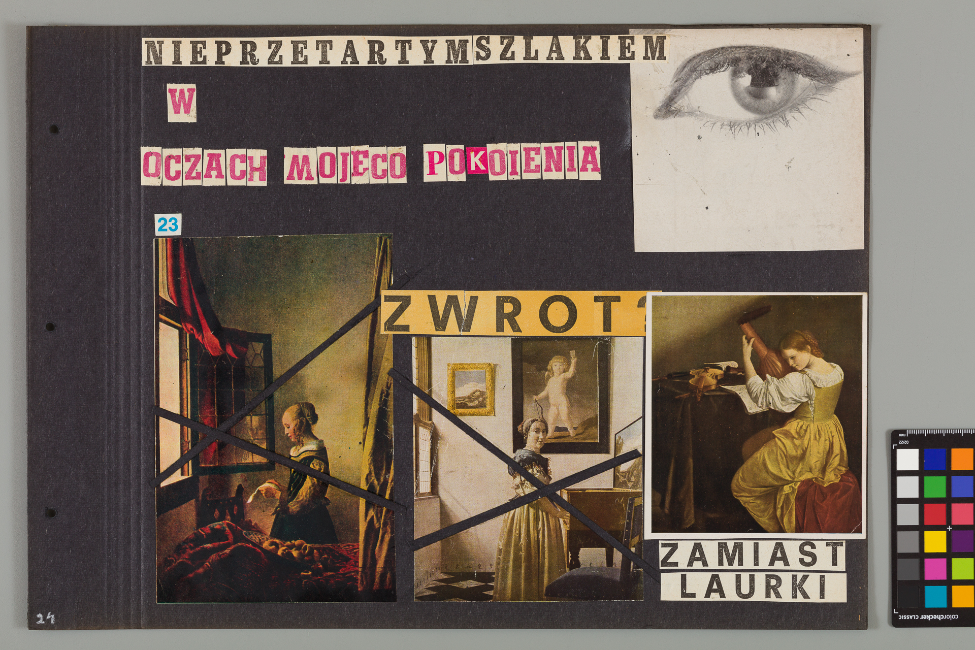Strona z albumu Wejchertów