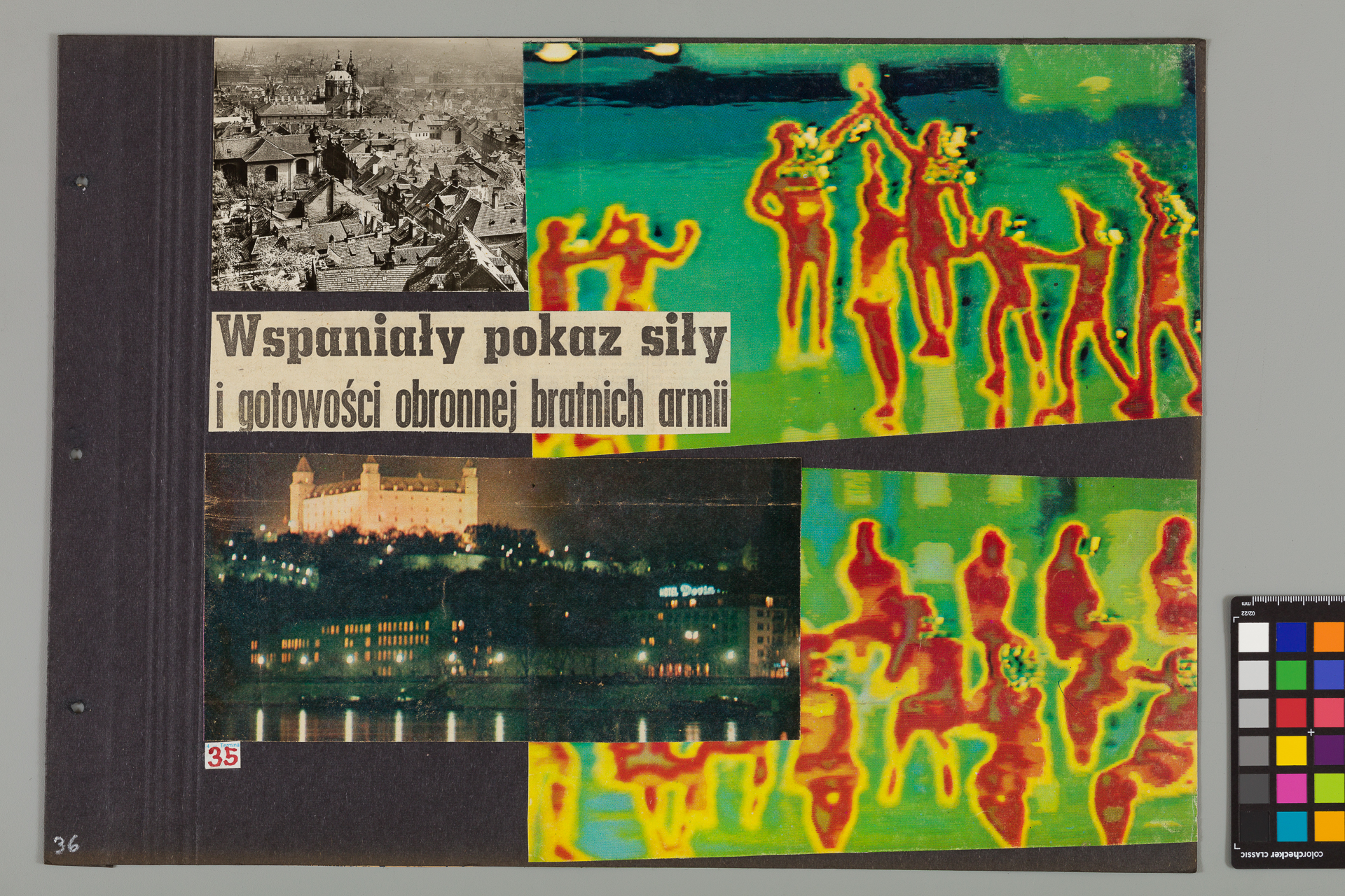 Strona z albumu Wejchertów