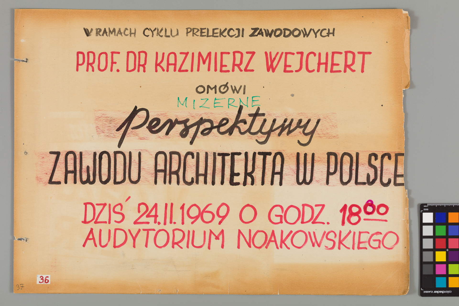 Strona z albumu Wejchertów