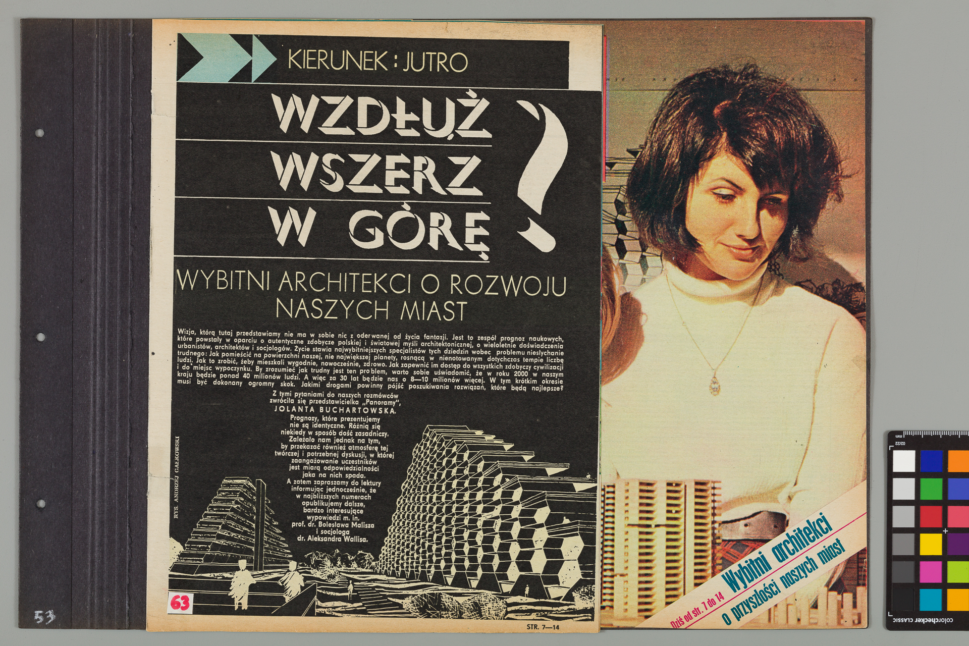 Strona z albumu Wejchertów