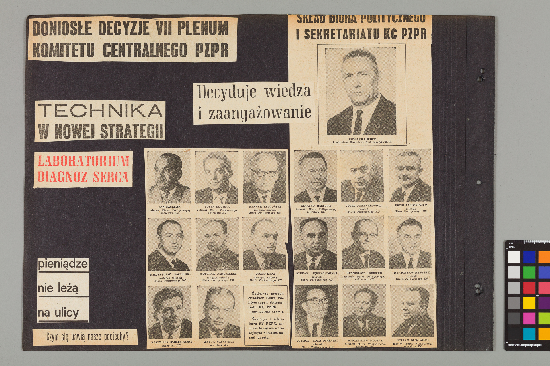 Strona z albumu Wejchertów
