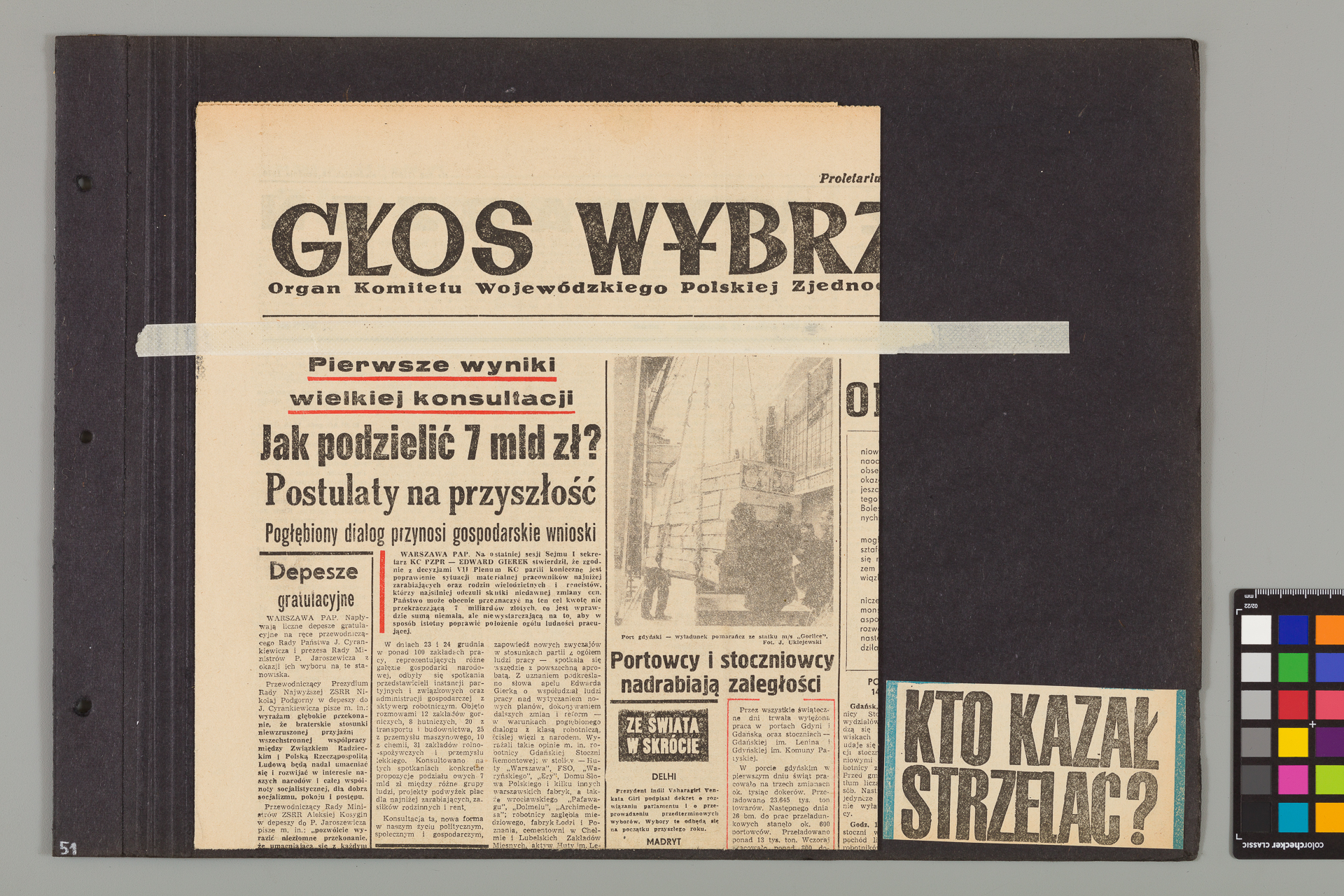 Strona z albumu Wejchertów