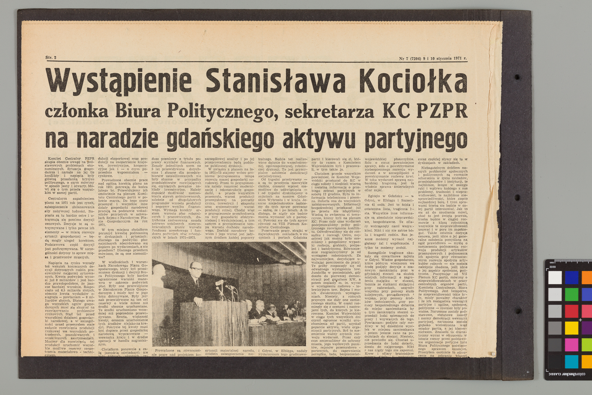 Strona z albumu Wejchertów