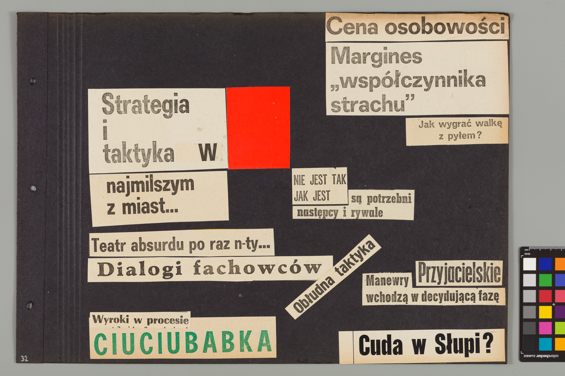 Strona z albumu Wejchertów
