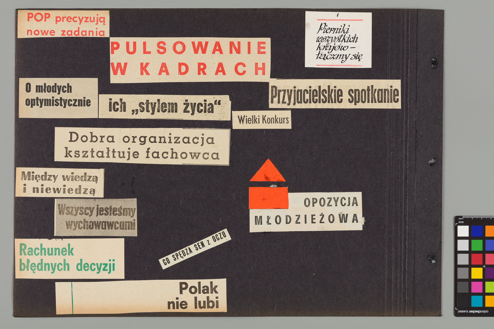 Strona z albumu Wejchertów