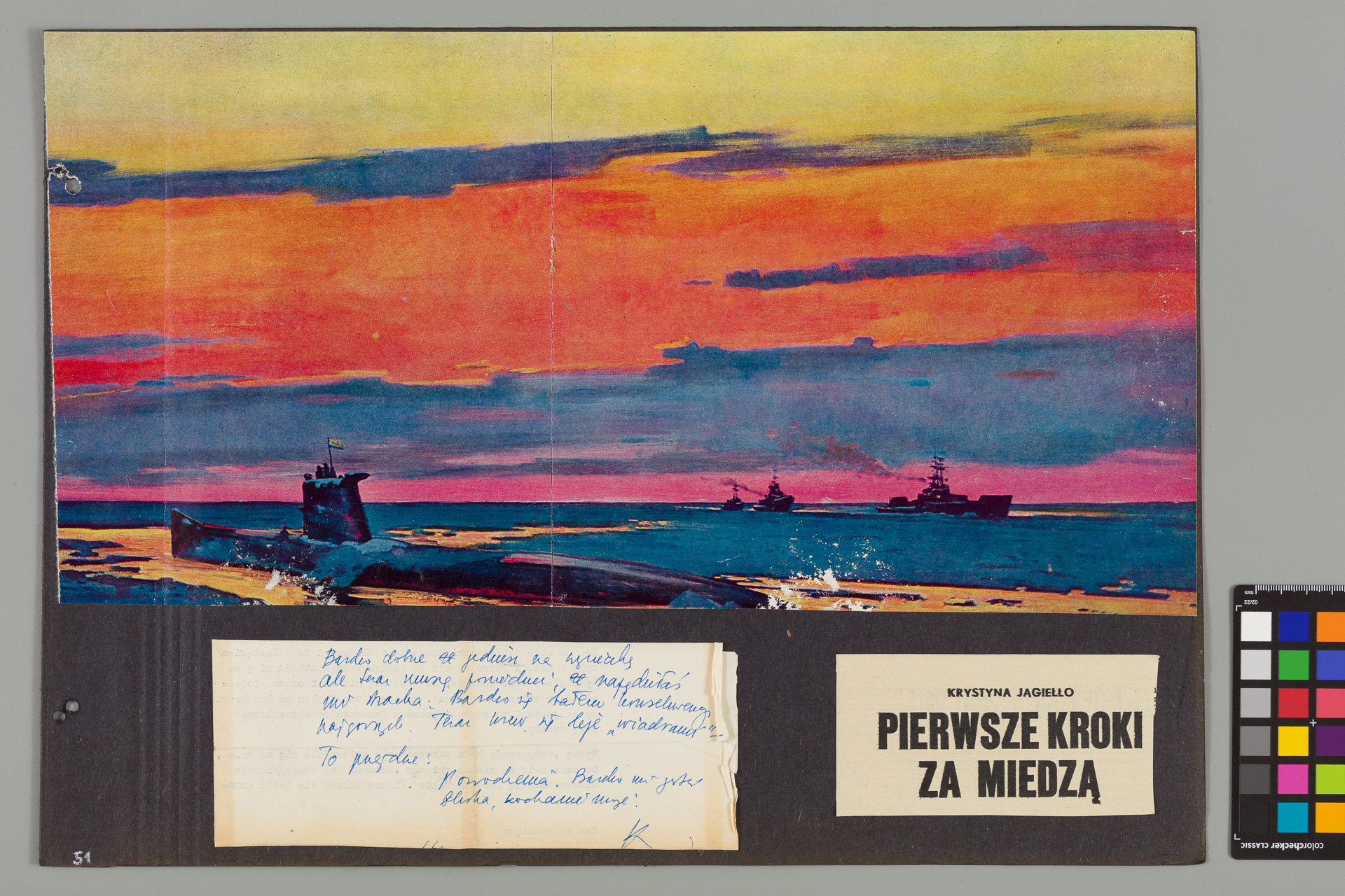 Strona z albumu Wejchertów