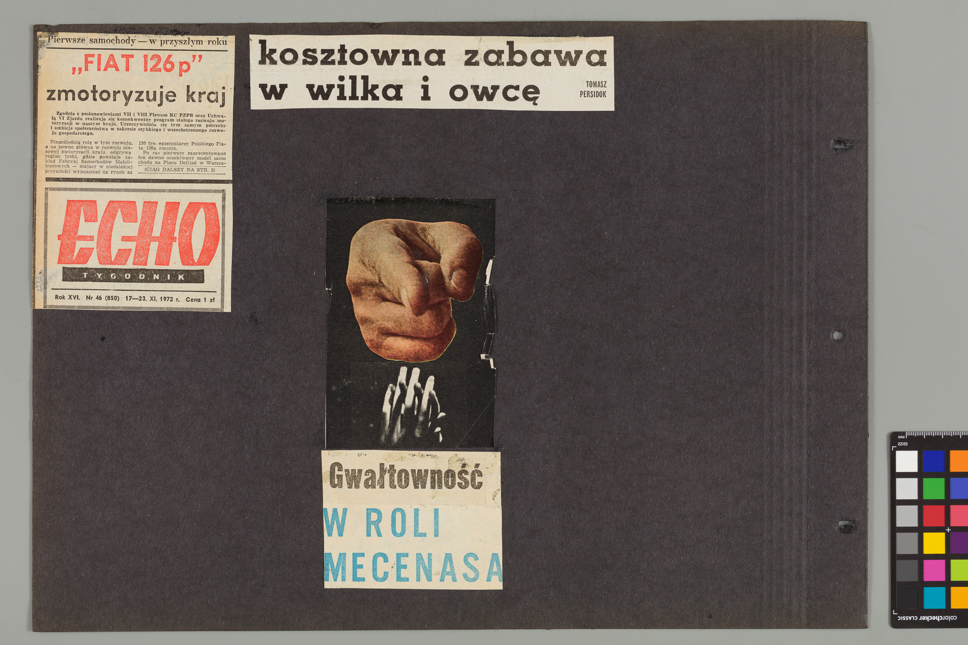Strona z albumu Wejchertów