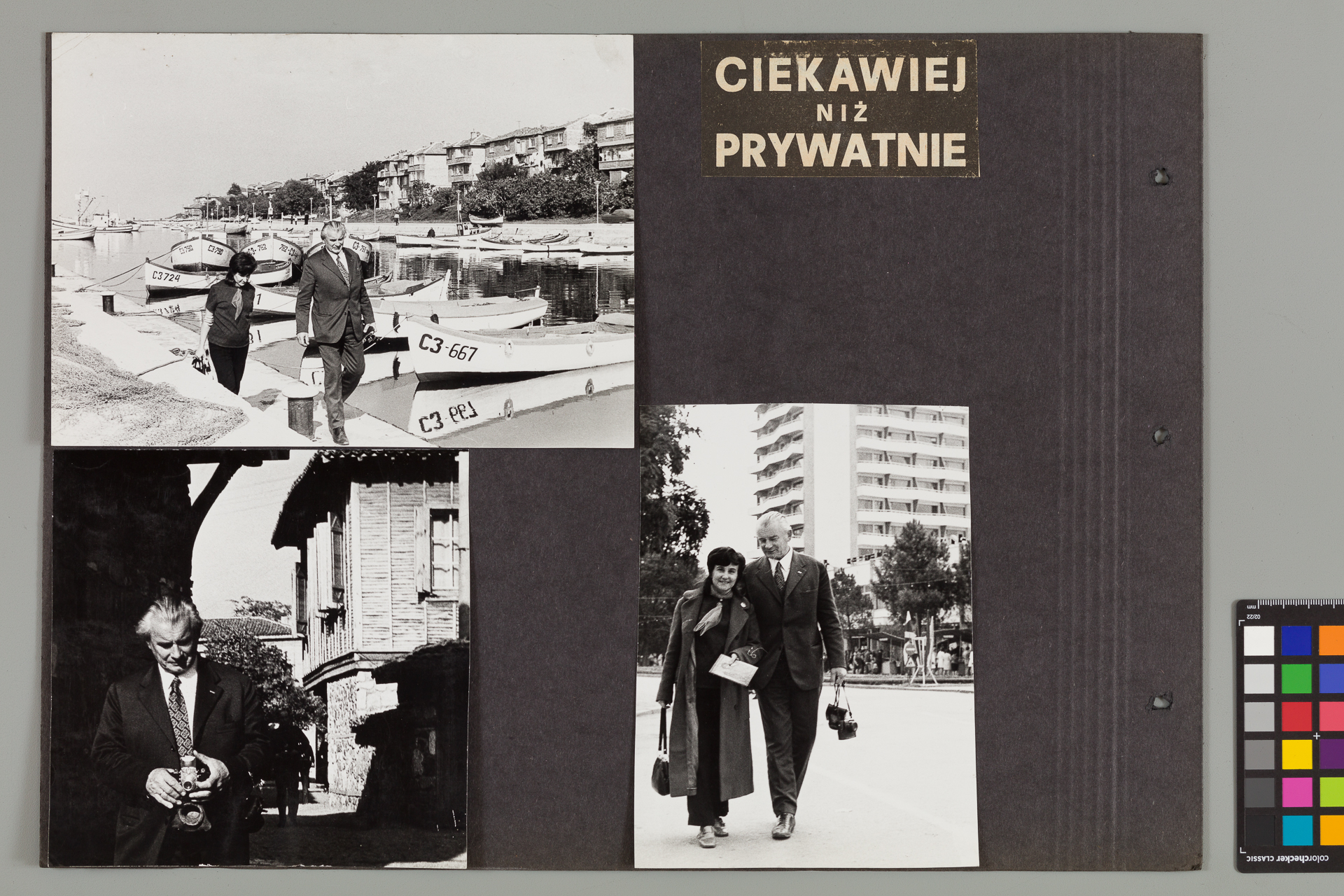 Strona z albumu Wejchertów
