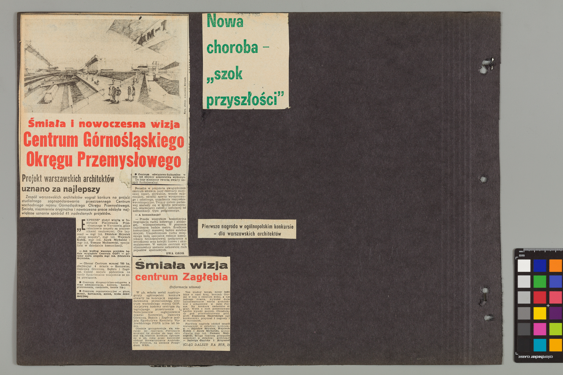 Strona z albumu Wejchertów
