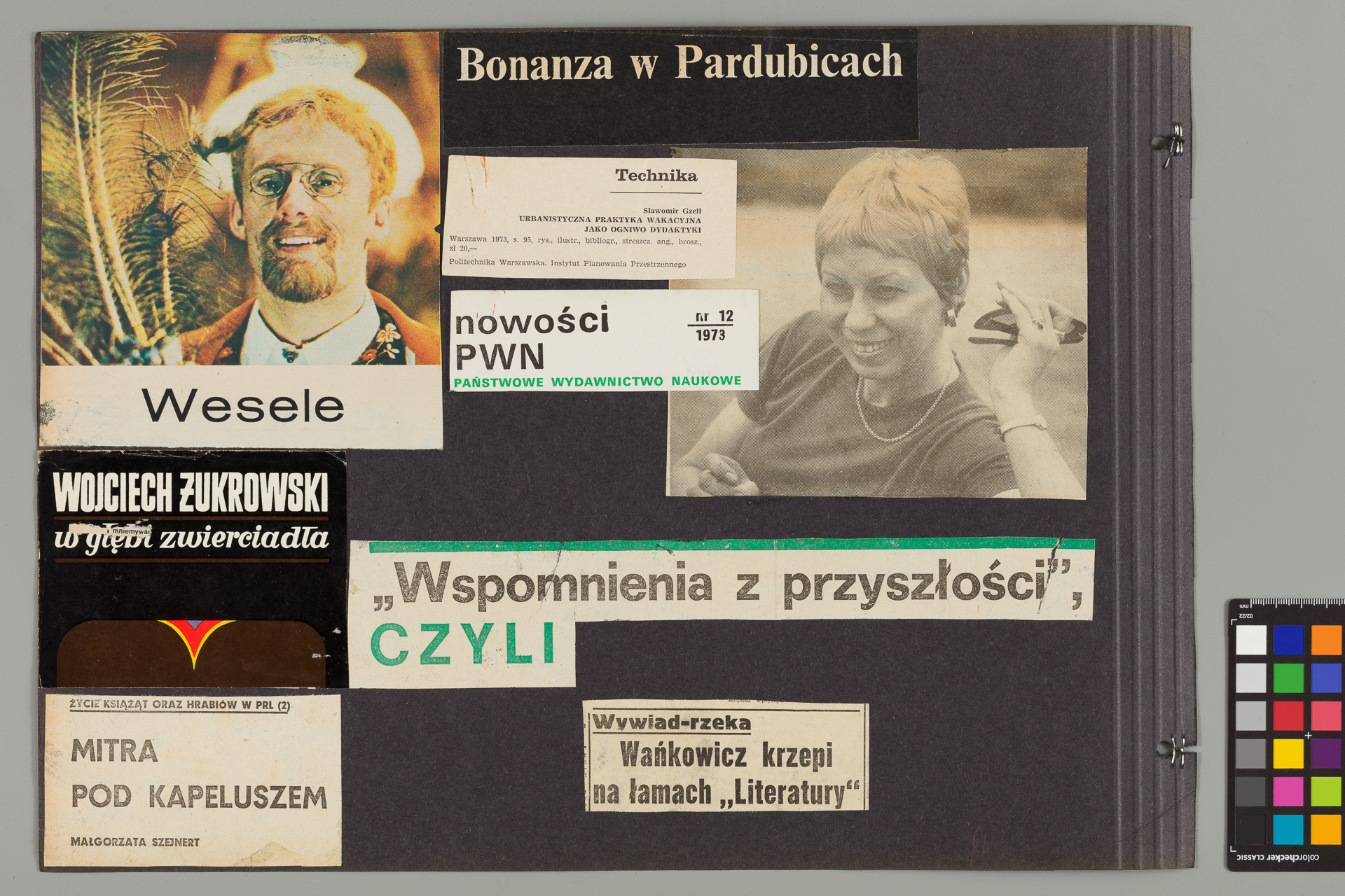 Strona z albumu Wejchertów