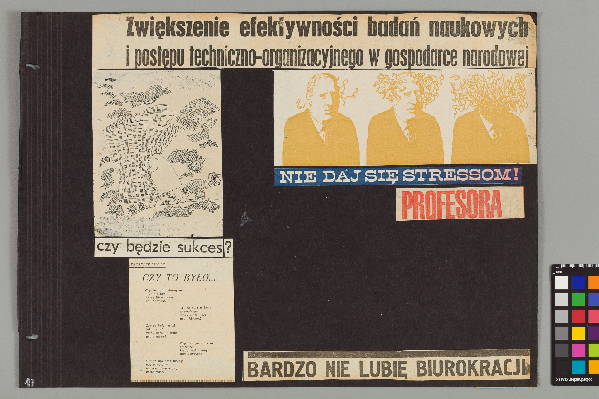 Strona z albumu Wejchertów