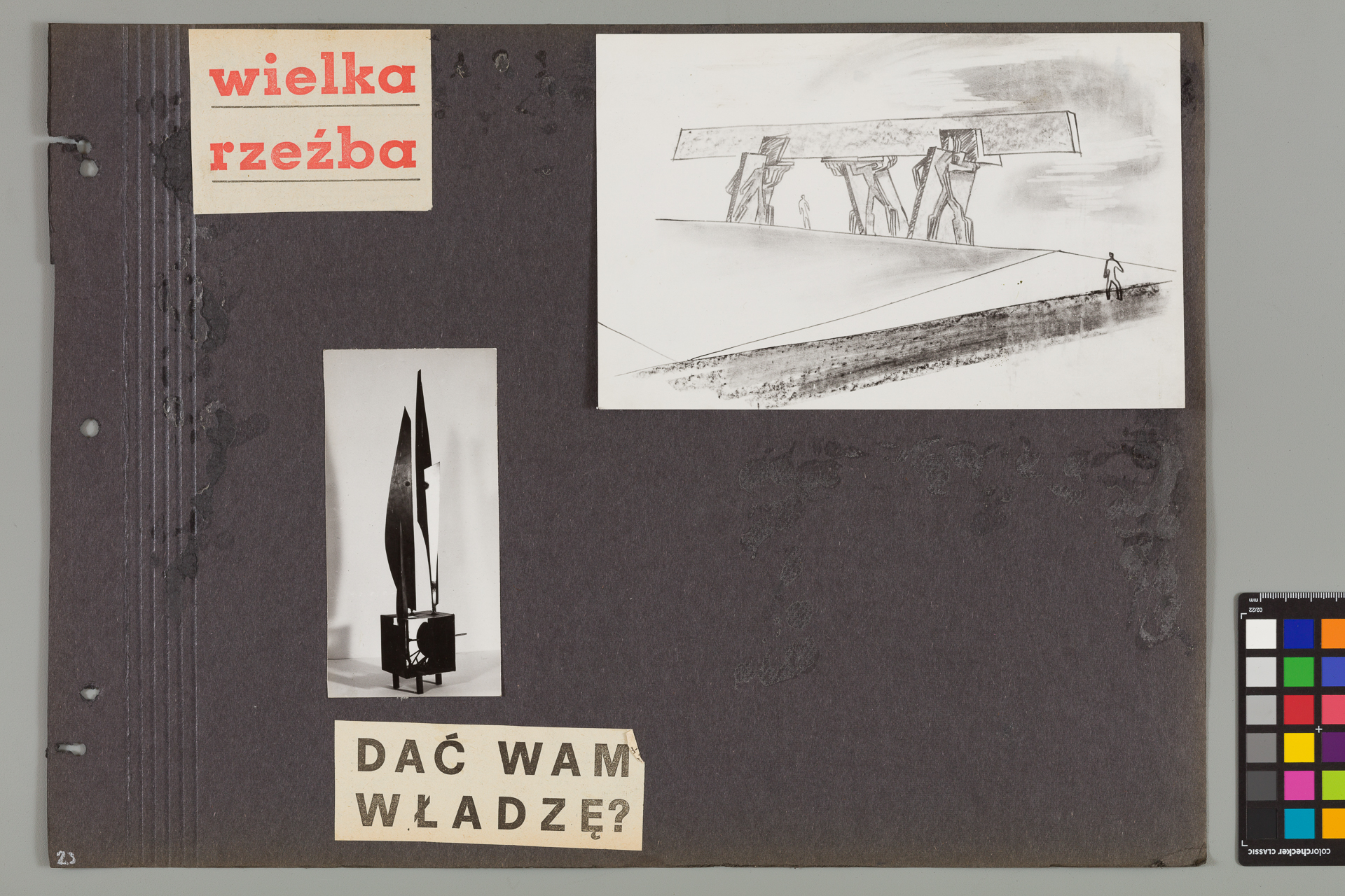 Strona z albumu Wejchertów