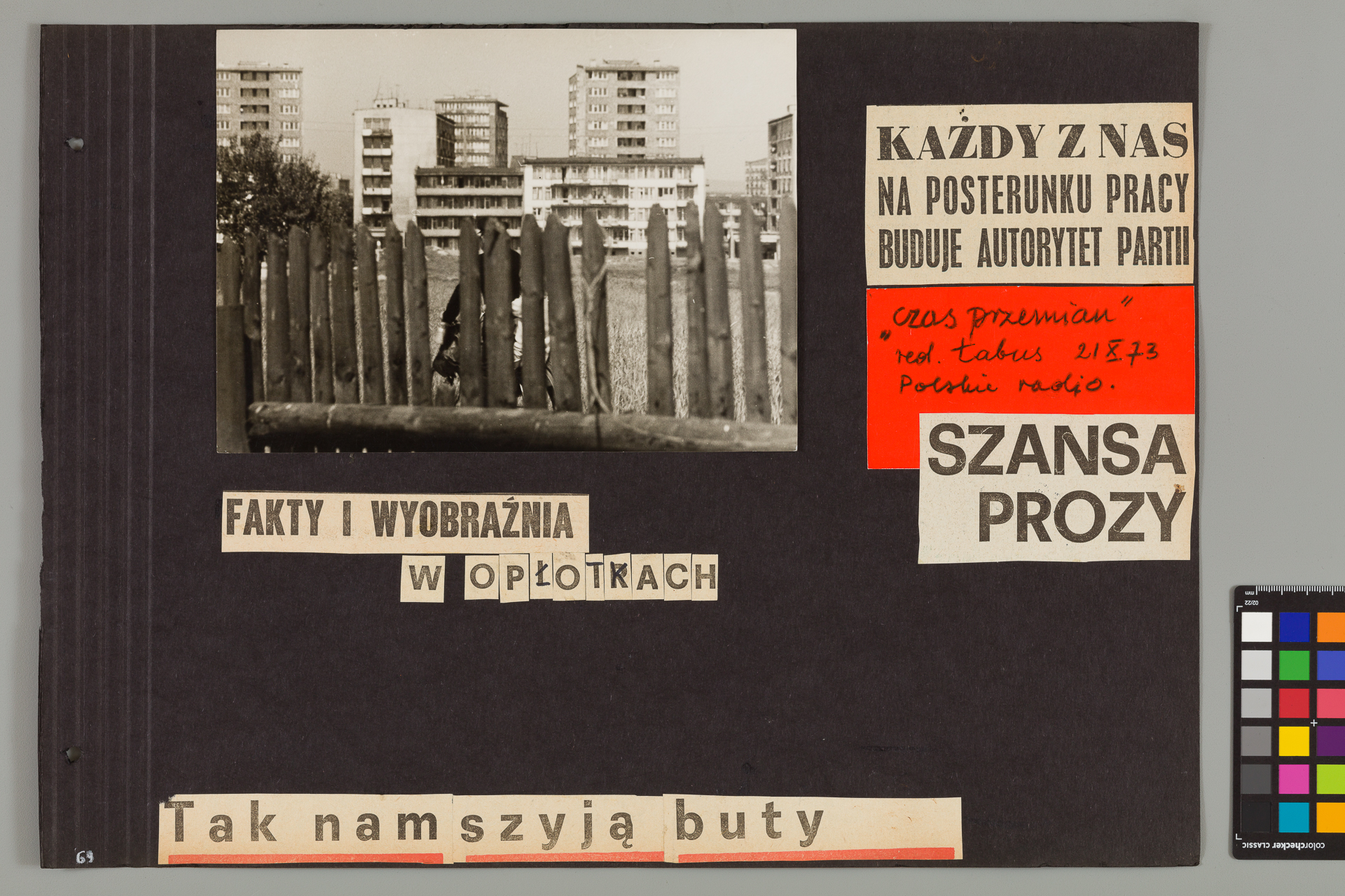 Strona z albumu Wejchertów