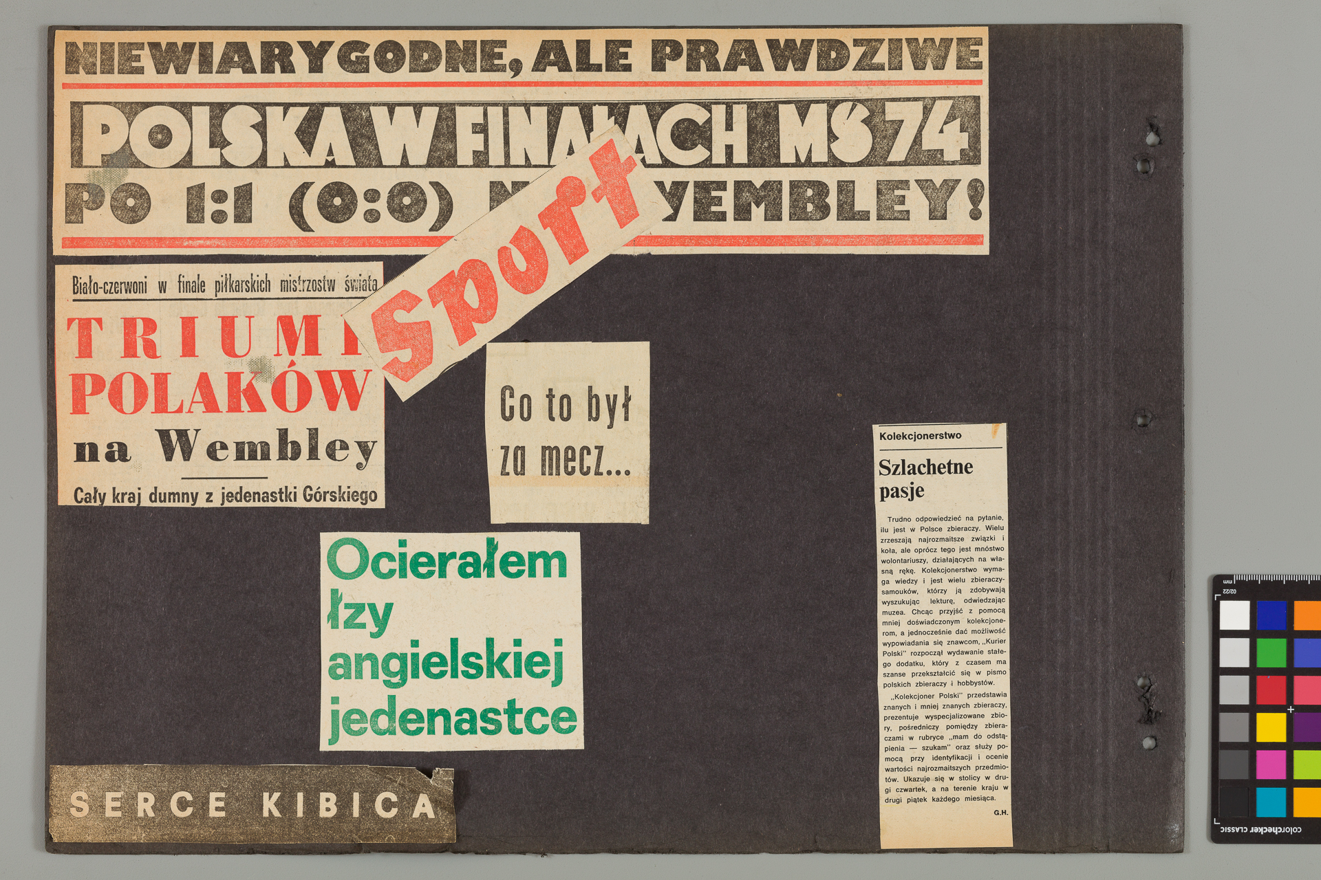 Strona z albumu Wejchertów